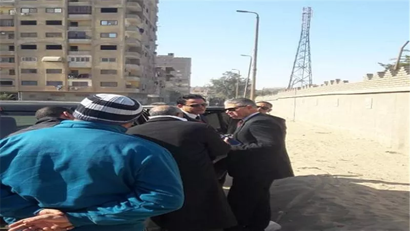 نائب المحافظ: ايقاف اعمال بناء مخالف عبارة عن صب الدور الرابع بدون ترخيص بالمعصرة