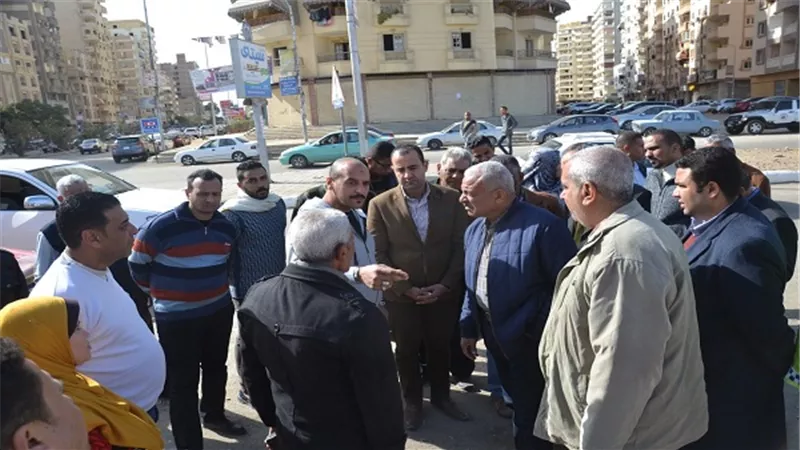 محافظ السويس يتفقد شوارع المحروسة والنيل والملاحة