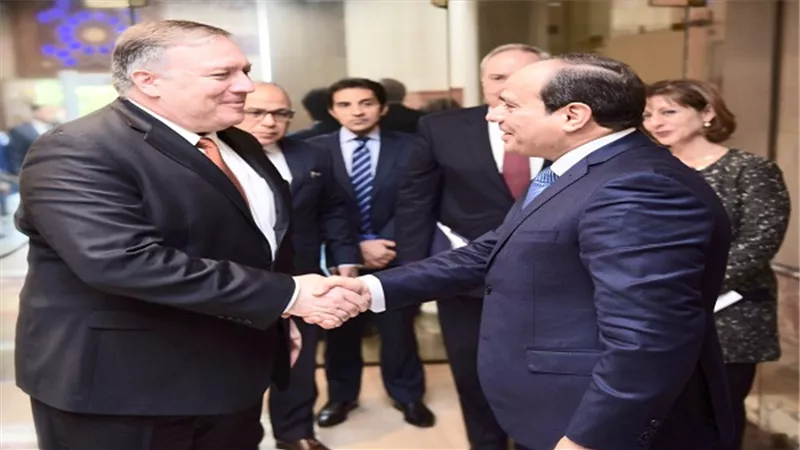 وزير الخارجية الأمريكي: الاهتمام بتعزيز العلاقات الاستراتيجية مع مصر