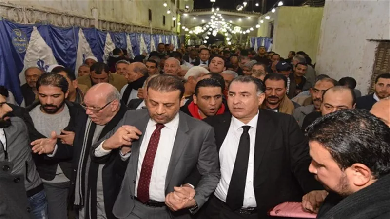 الآلاف يحتشدون فى مركز شباب زفتى لدعم مرشح حزب مستقبل وطن