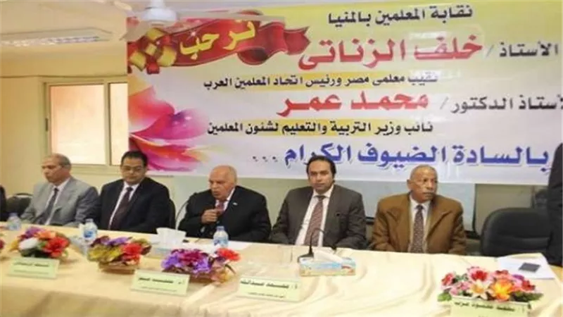 نائب وزير التعليم لشئون المعلمين يواصل جولاته التفقدية بالمنيا