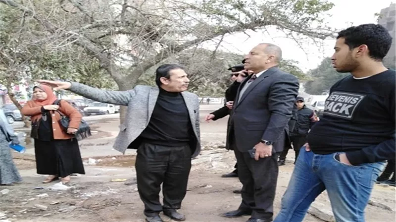 نائب المحافظ: إصلاح كسر فى خط المياه بشارع جسر السويس بعين شمس