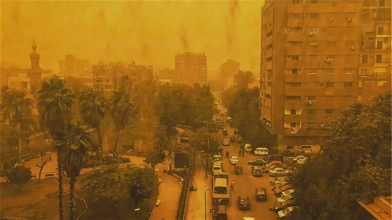 تعرف على موعد انتهاء موجة العاصفة الترابية