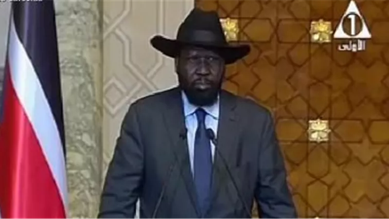 رئيس جنوب السودان يشكر 