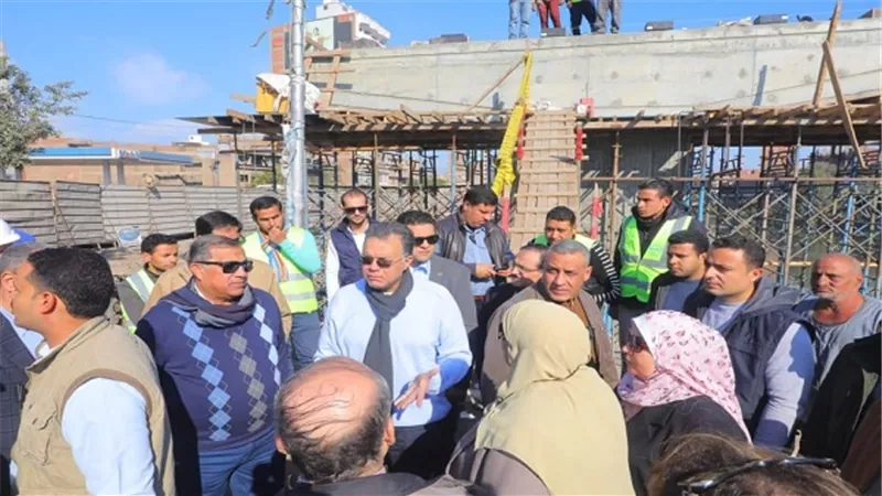 وزير النقل في جولة تفقدية لمتابعة معدلات تنفيذ 5 كباري بطريق بنها/المنصورة 