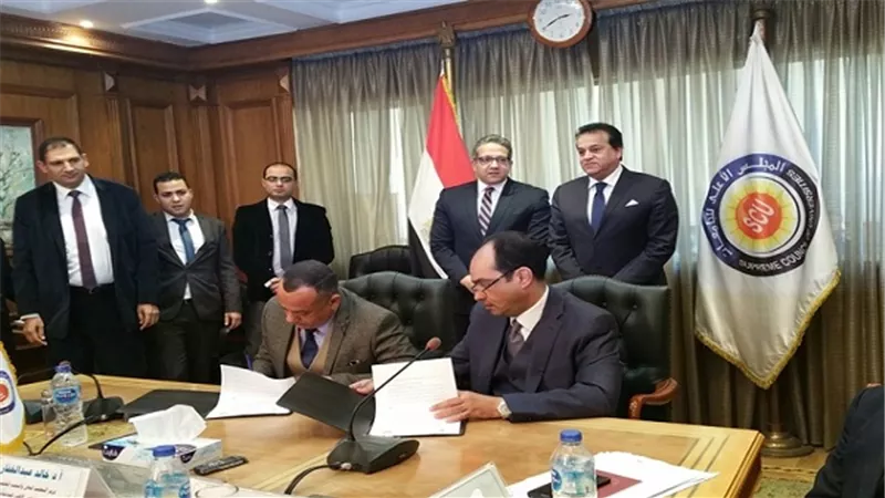 وزيرا التعليم العالى والآثار يشهدان توقيع بروتوكول تعاون بين الوزارتين