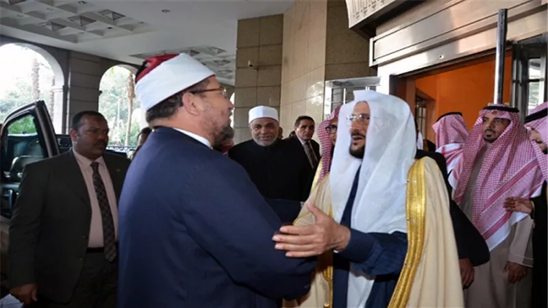 وزير الأوقاف يلتقي نظيره السعودى لبحث سبل التعاون المشترك