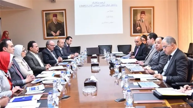 وزيرا الصحة والمالية يتراسان الإجتماع الأول لهيئات التأمين الصحي الشامل الجديد بعد اكتمال تشكيلها 
