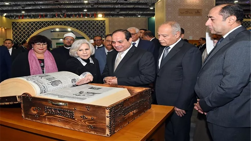 بالفيديو.. بسام راضي يستعرض افتتاح السيسي معرض القاهرة للكتاب