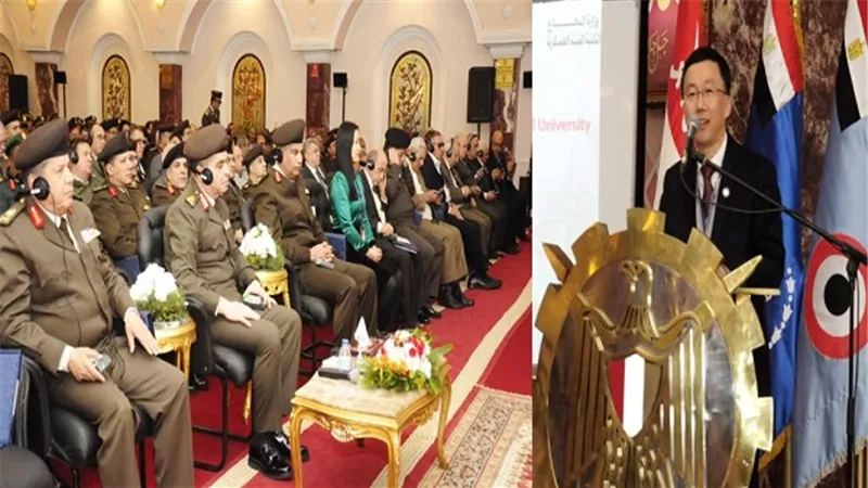 الكلية الفنية العسكرية تنظم المعسكرالشتوى الدولى لتحالف الحزام والطريق لابتكارات الطيران والفضاء لعام 2019