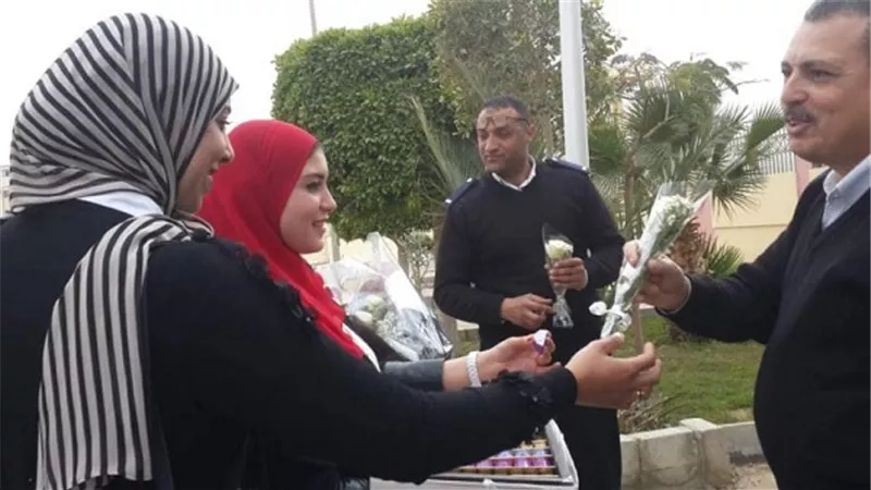 جامعة بدر تحتفل بعيد الشرطة وثورة 25 يناير