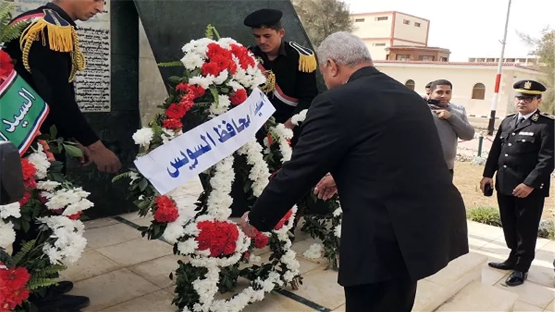 بالصور.. امن السويس يحتفل بذكرى عيد الشرطة الـ 67 بحضور قائد الجيش