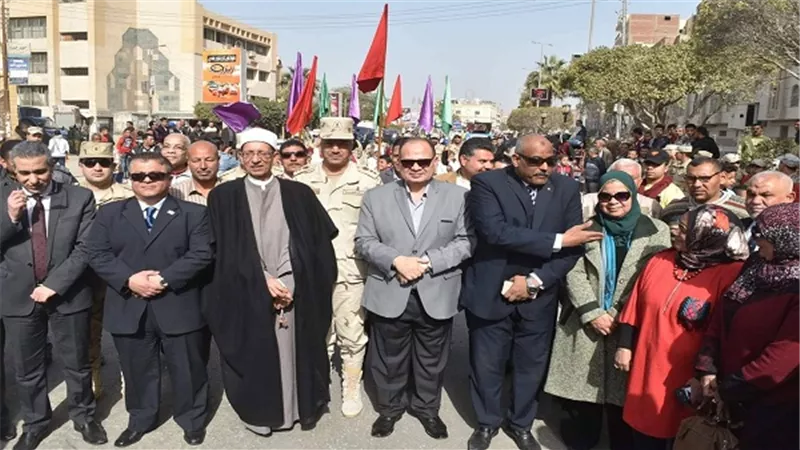 احتفال مديرية الشباب والرياضة بعيد الشرطة الـ 67 بحضور محافظ الفيوم وقيادات المحافظة 
