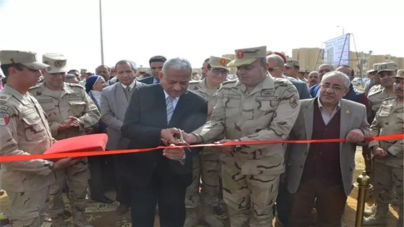 بالصور.. المحافظ وقائد الجيش يفتتحان مدرسة النور للمكفوفين بالسويس