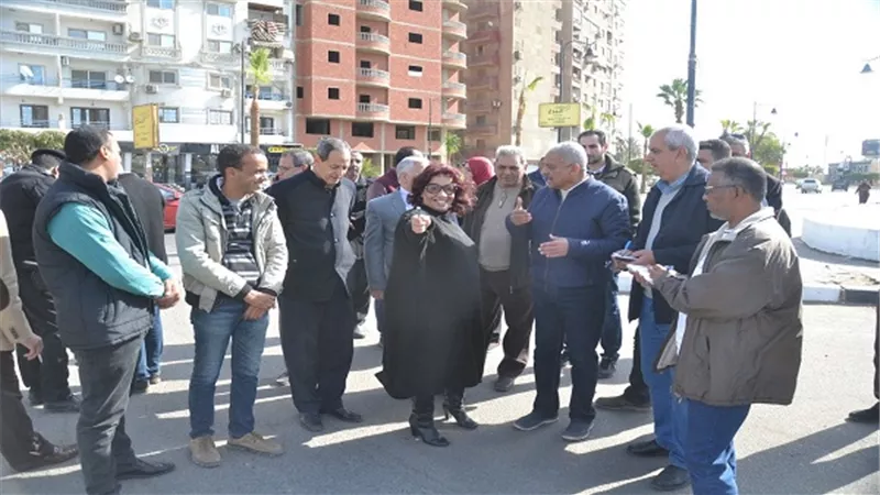 تطوير ودهان أسوار ومداخل شركات البترول بالسويس