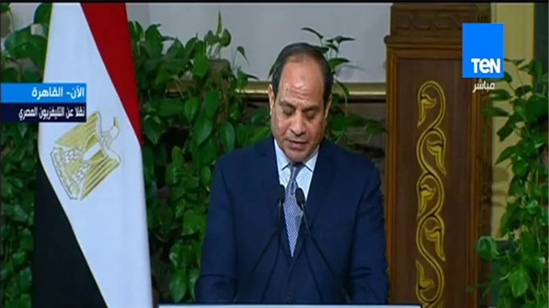 ننشر كلمة الرئيس السيسي بالمؤتمر الصحفي المشترك مع الرئيس الفرنسي