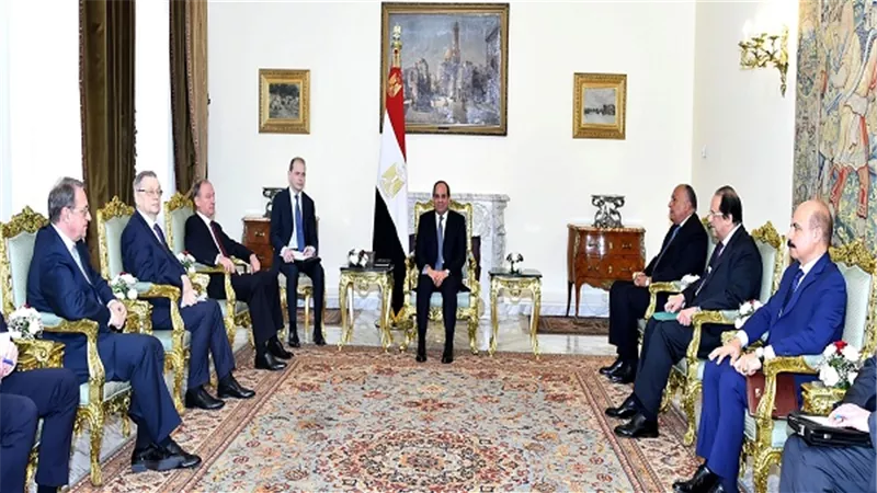 بسام راضي: الرئيس السيسي يستقبل سكرتير مجلس الأمن الروسي