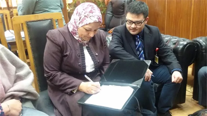 المصرية لنقل الكهرباء توقع عقد إنشاء محطة محولات كفر الشيخ الجديدة  