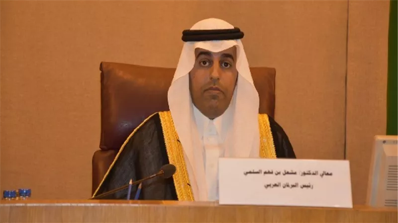 رئيس البرلمان العربي يُدين الزيارة العدوانية لقائد الحرس الثوري الإيراني لجزيرة أبو موسى الإماراتية المحتلة 