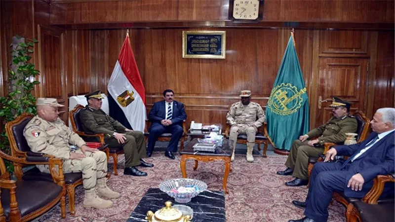 مرزوق يستقبل قائد قوات الدفاع الشعبي استعدادا لتنفيذ مشروع مجابهة الكوارث 