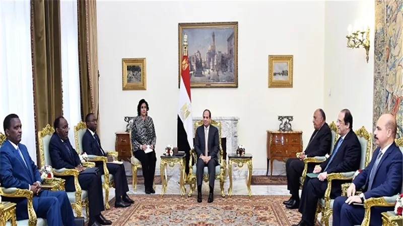 بسام راضي: السيسي يستقبل وفداً سياسياً من جمهورية الكونغو الديمقراطية