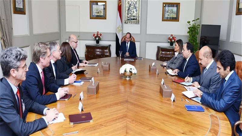 بسام راضي: الرئيس السيسي يستقبل وزير الاقتصاد والطاقة الألماني