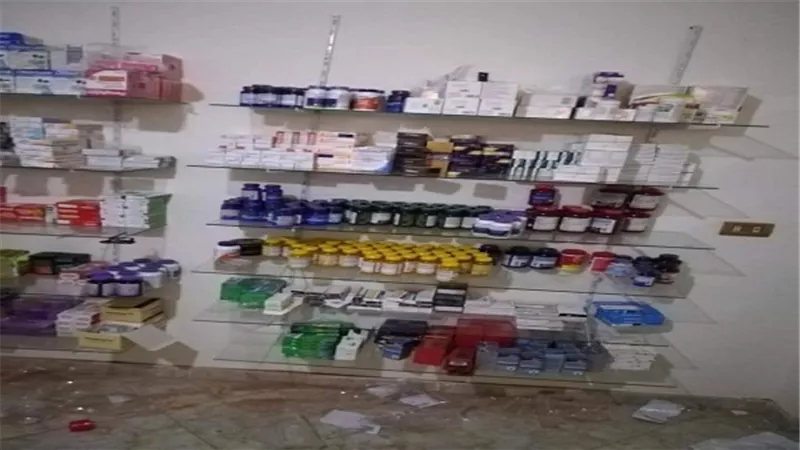 بالصور.. ضبط أدوية مهربة داخل شقة سكنية بطنطا