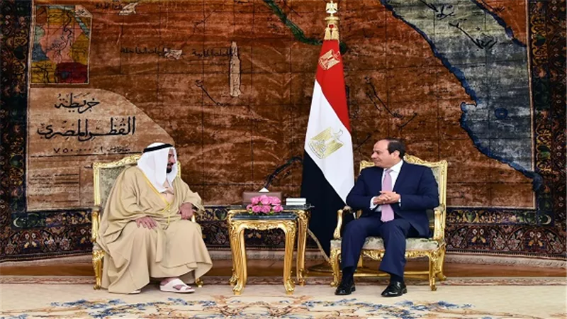 الرئيس السيسي يستقبل سمو الشيخ سلطان بن محمد القاسمي حاكم الشارقة
