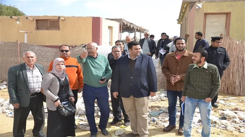 تطوير منطقة محلات عرب العمارين استعدادا لاستقبال السويس بطولة الامم الافريقية  