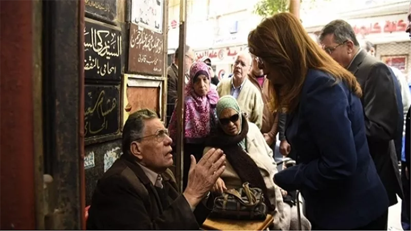 غادة والي تزور دار الهدايا للرعاية الاجتماعية بالإسكندرية