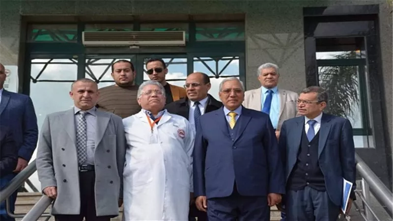 بالصورشاروبيم.. يزور الكبد المصري بشربين دقهليه