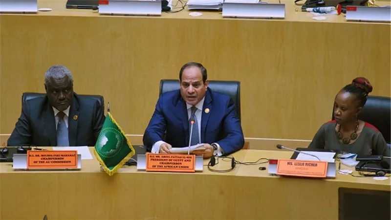 السيسي يترأس أعمال اليوم الثاني والأخير من القمة الأفريقية الثانية والثلاثين للاتحاد الأفريقي