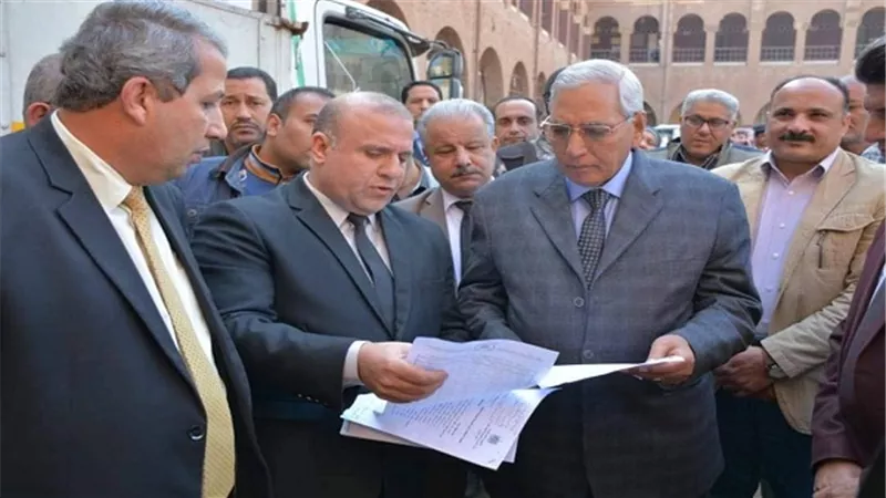 بالصور.. جولة تفقدية لشاروبيم بمخازن التربية والتعليم بالدقهلية