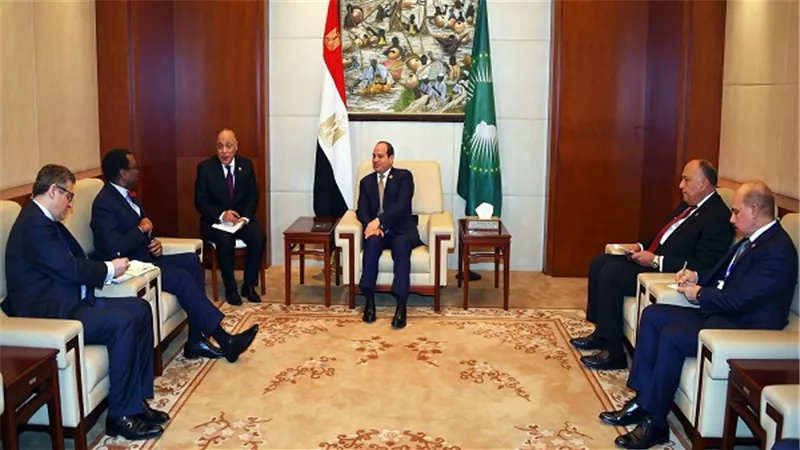 الرئيس السيسي يلتقي مع رئيس البنك الأفريقي للتنمية