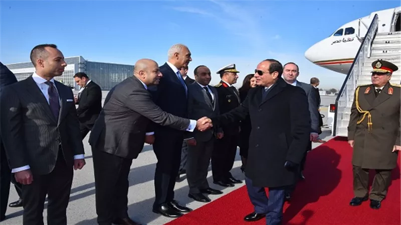الرئيس السيسي يصل لميونيخ للمشاركة في مؤتمر السياسات الأمنية