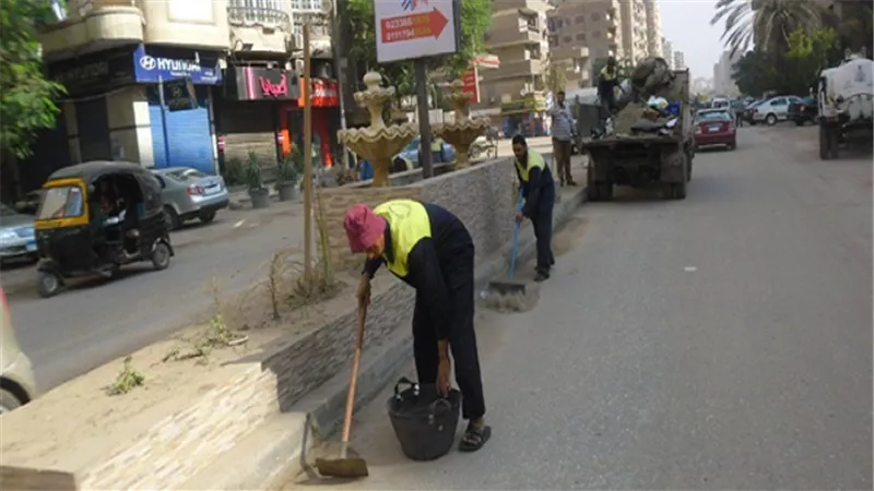 الجيزة: ترميم الارصفة والطرق بـ 6 شوارع حيوية بالعجوزة