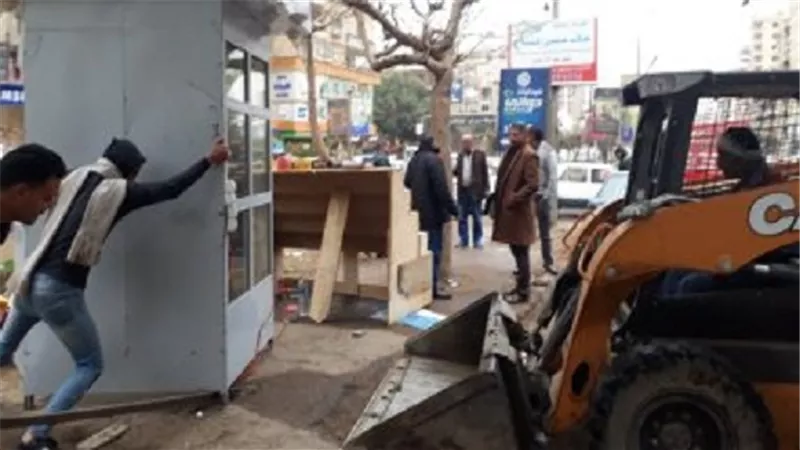 حملـة مكبــرة لـرفـع الاشغـالات والمخلفـات بدار السلام