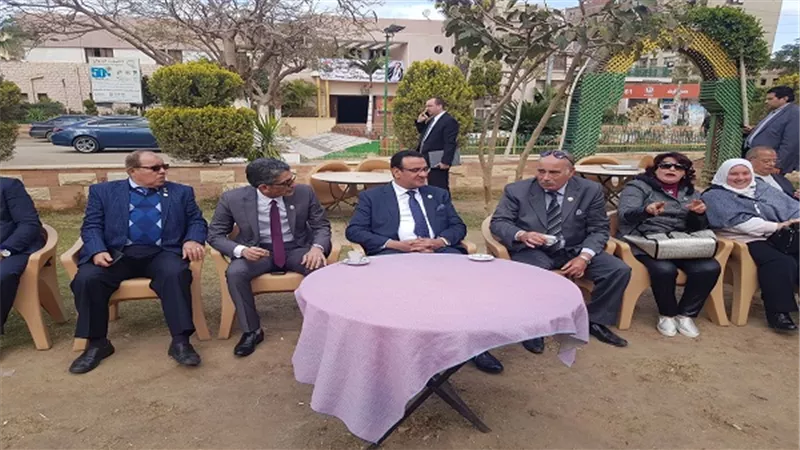 تدشين وافتتاح حزب الحرية المصري بالفيوم بحضور حسب الله 