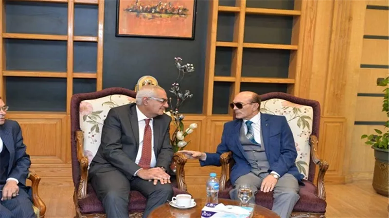 بالصور.. محمد صبحى فى ضيافة 
