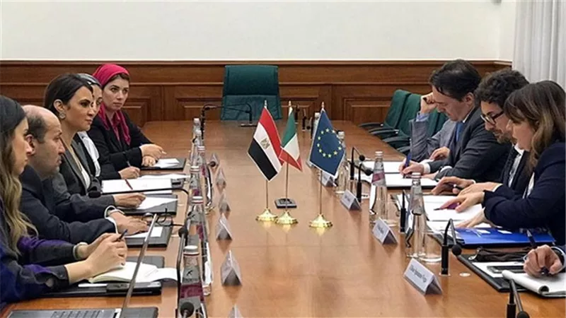 وزيرة الاستثمار تبحث التعاون مع إيطاليا في مجالي البنية التحتية والنقل