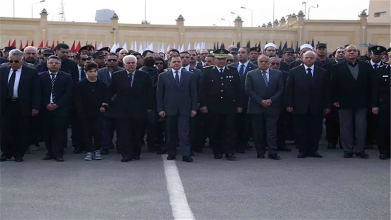 جنازة عسكرية لشهيد الواجب المقدم رامى أحمد هلال بحضور وزير الداخلية