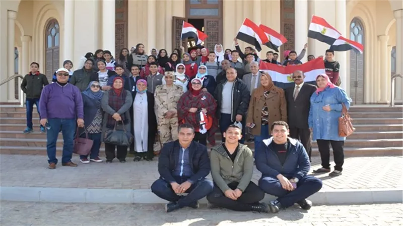 طلبة تعليم القاهرة في العاصمة الادارية الجديدة