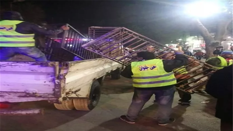 نائب المحافظ: حملة ليلية مكبرة لإزالة الإشغالات بحلوان