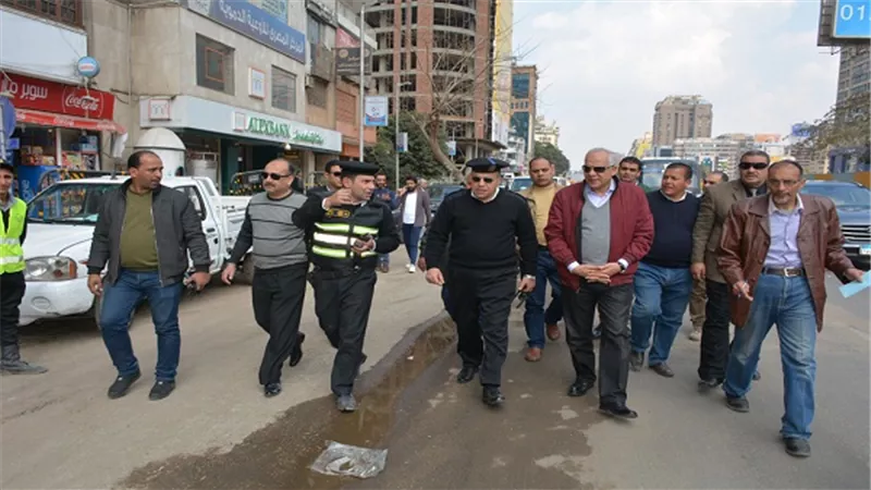 محافظ الجيزة: إلغاء تراخيص الاكشاك الغير ملتزمة بالنظافة بمحيطها