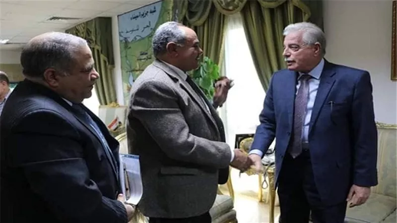 فودة يبحث اقامة مشروع زراعي تنموي وانتاج اعشاب طبية بكاترين  