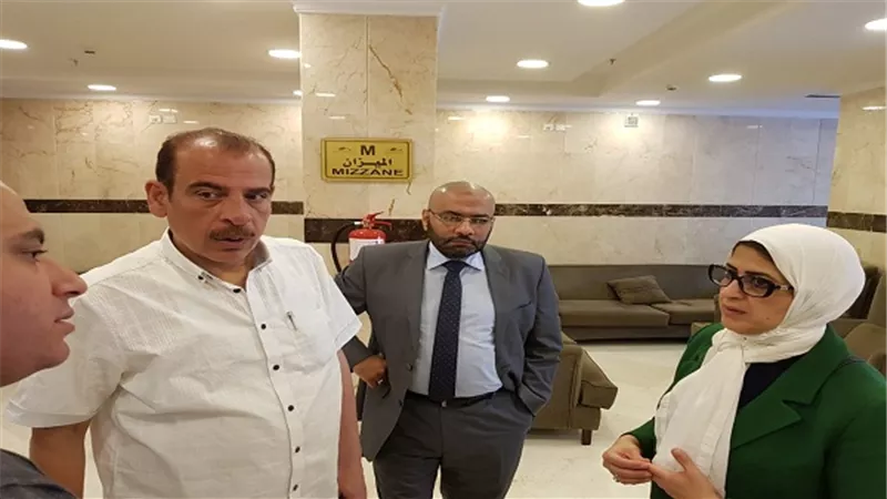 وزيرة الصحة تتفقد أماكن البعثة الطبية للحج.. وتؤكد توفير كافة سبل الدعم للفرق الطبية