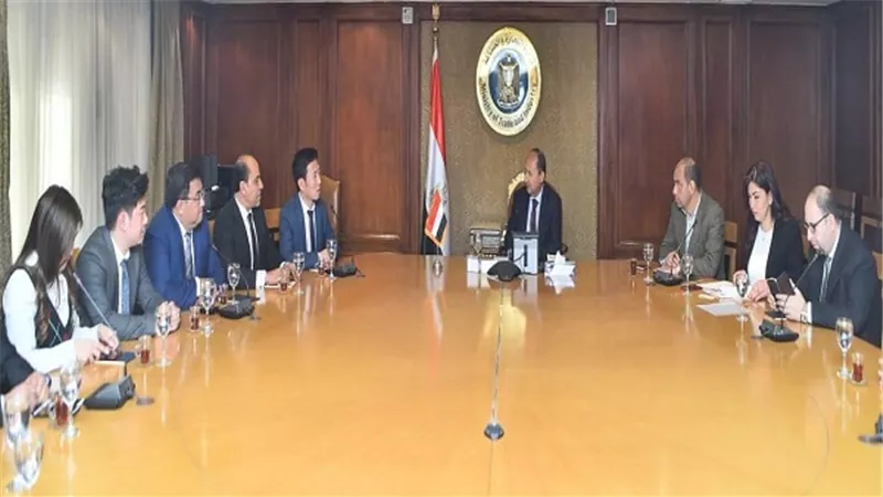 وزير التجارة يبحث مع وفد لشركات جلود صينية ضخ استثمارات بالروبيكي