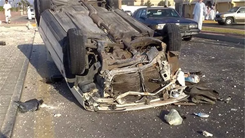بالاسماء.. إصابة 7 أشخاص فى حادث تصادم بكفر الزيات