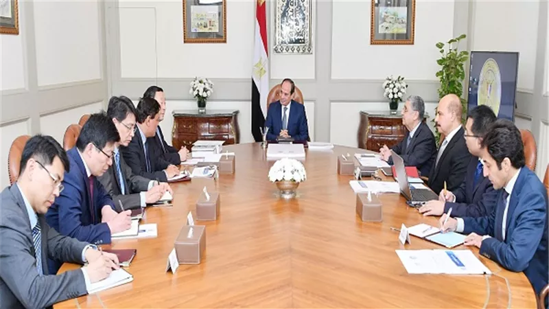 بسام راضي: الرئيس السيسي يستقبل رئيس منظمة التنمية والتعاون للربط العالمي للطاقة
