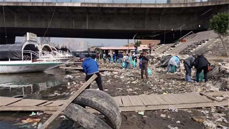 البيئة: حملة لتطهير النيل من المخلفات بأسوان 